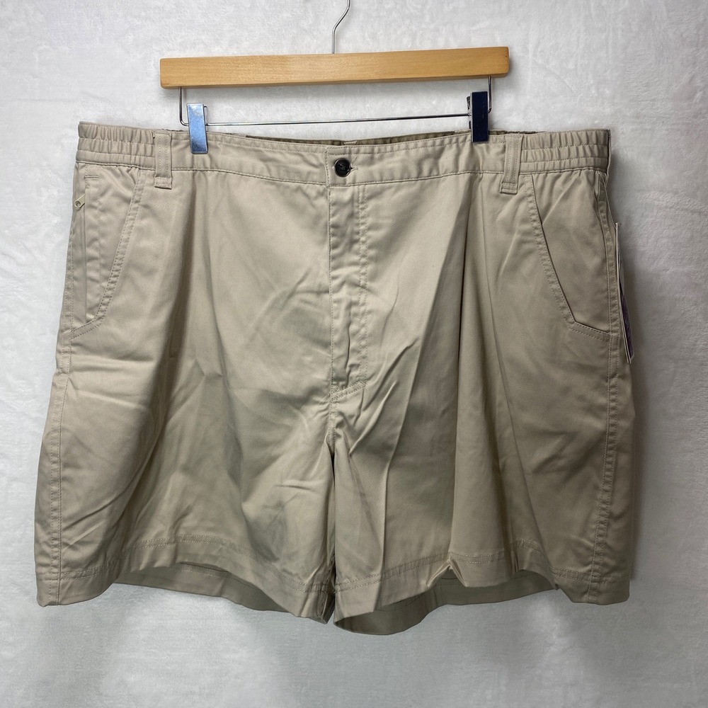 Sportif USA Logan Mens NWT Khaki Fishing Hiking Shorts‎ Pockets Size 44